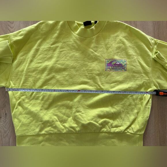 Quiksilver Women's Organic Colorful History Mock Neck Sweatshirt - Size L - Picture 8 of 12